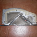 Blower flap with control arm